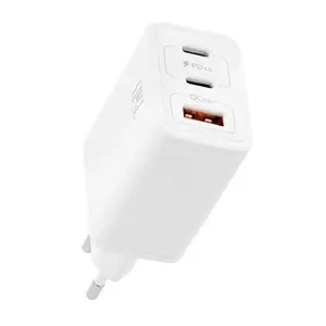 Adaptateur secteur 2xUSB-C PD + 1xQC USB-A 65W T'nB