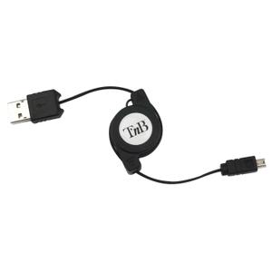 Chargeur Allume Cigare USB avec câble micro T'nB Rétract. image-0