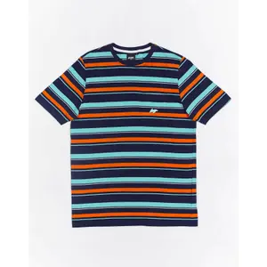 T-shirt Wrung Pocket Stripes image-0