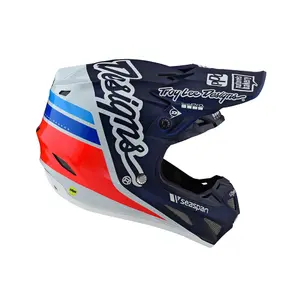 Κράνος motocross Troy Lee Designs SE4 composite silhouette team image-1