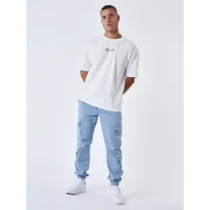 Jeans cargo multi-poches bas élastique Project X Paris image-1