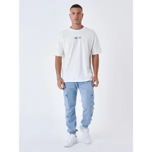 Jeans cargo multi-poches bas élastique Project X Paris image-0