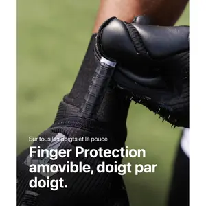 Goalkeeper gloves T1TAN Beast 4.0 Vampire Black (FP) image-2