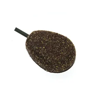 Plomo Nash TT In-Line Flat Pear 1.1 oz Weed/silt image-0