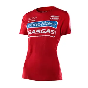 Κοντομάνικο μπλουζάκι γυναικείο Troy Lee Designs GasGas team image-0
