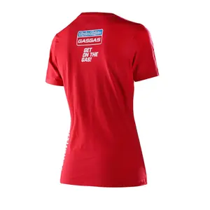 Κοντομάνικο μπλουζάκι γυναικείο Troy Lee Designs GasGas team image-1