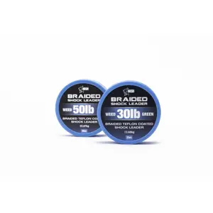 Set van 6 lijnkoppen Nash TT braided shock leader image-0