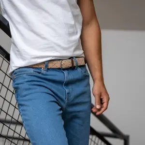 Ceinture tressée élastique Billybelt La Sahara image-1