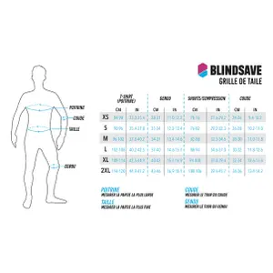 Pantalones 3/4 con rodillera integrada Blindsave image-0