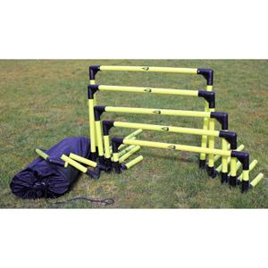 Set of 6 folding agility hurdles PowerShot image-2