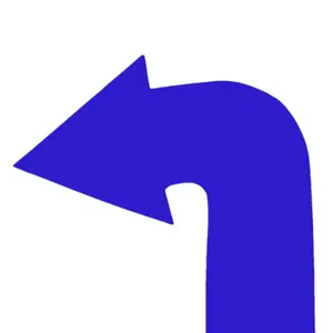 Set of 4 curved arrows PowerShot image-0