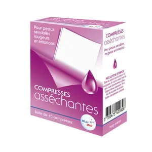 Pack of 10 compresses PowerShot image-0