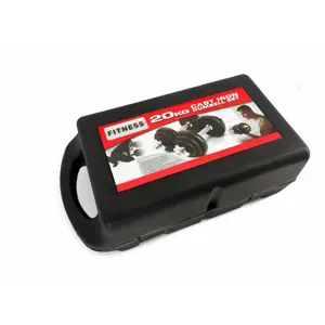 Set of dumbbells with carrying case - 2x10kg PowerShot image-2