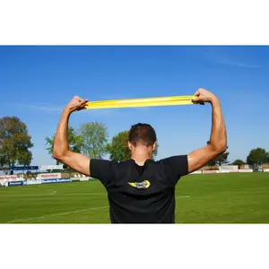 Lote de 3 bandas elásticas de resistencia de látex PowerShot image-2