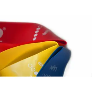 Lote de 3 bandas elásticas de resistencia de látex PowerShot image-5