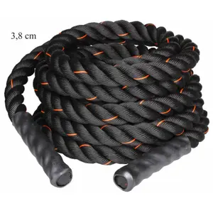 Undulating fitness rope - 9 m x 38 mm PowerShot