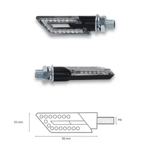 LED-Blinker für Motorräder Taac FR20 image-0