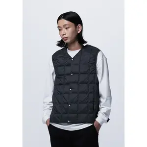 V-neck jacket Taion Button image-1