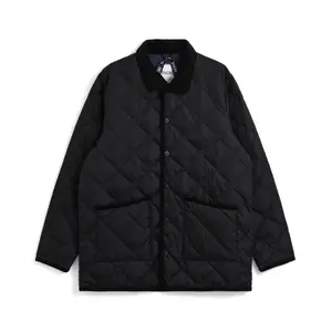 Μπουφάν με κουκούλα Taion Piping Collared down