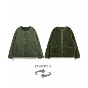 Reversible militärische Daunenjacke mit Rundhalsausschnitt Taion image-0