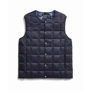 Basic-Innenjacke mit geknöpftem Rundhalsausschnitt Taion image-0