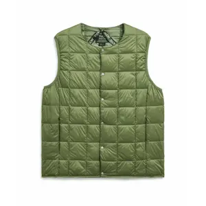 Basic-Innenjacke mit geknöpftem Rundhalsausschnitt Taion image-0