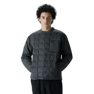 Basic-Daunenjacke mit Rundhalsausschnitt und Tasche Taion image-0