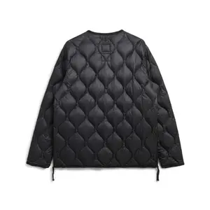 Casaco militar com decote em V e fecho de correr Taion Soft Shell image-3