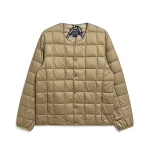 Basic-Innenjacke mit geknöpftem Rundhalsausschnitt Taion ECO image-0