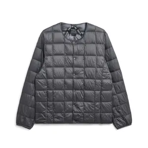 Basic-Innenjacke mit geknöpftem Rundhalsausschnitt Taion ECO image-0