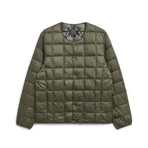 Basic-Innenjacke mit geknöpftem Rundhalsausschnitt Taion ECO image-0