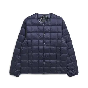 Basic-Innenjacke mit geknöpftem Rundhalsausschnitt Taion ECO image-0