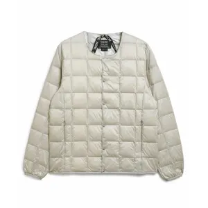 Basic-Innenjacke mit geknöpftem Rundhalsausschnitt Taion image-0