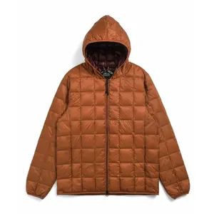 Übergroße Basic-Daunenjacke mit Reißverschluss Taion image-0