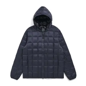 Übergroße Basic-Daunenjacke mit Reißverschluss Taion image-0
