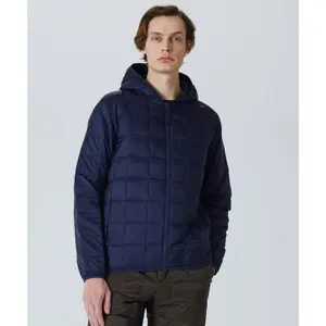 Übergroße Basic-Daunenjacke mit Reißverschluss Taion image-2