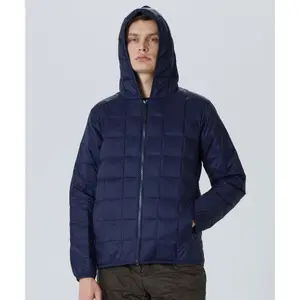 Übergroße Basic-Daunenjacke mit Reißverschluss Taion image-1