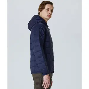 Übergroße Basic-Daunenjacke mit Reißverschluss Taion image-4
