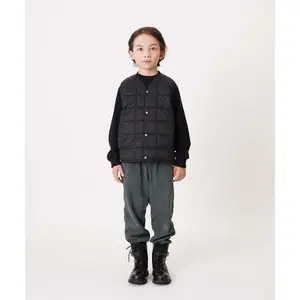 Children's v-neck basic button-down inner jacket Taion image-4
