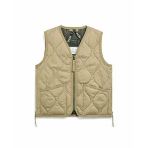 Children's sleeveless military v-neck zipped jacket Taion image-0