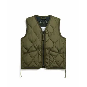 Children'sSleeveless military v-neck zipped jacket Taion image-0