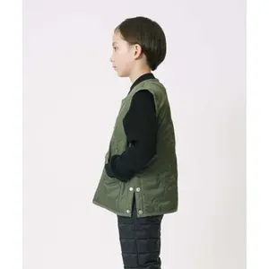 Children's round-neck sleeveless military button-down jacket Taion image-2