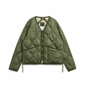Children's v-neck zipped military jacket Taion image-0