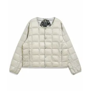 Children's basic button-down round-neck down jacket Taion image-0