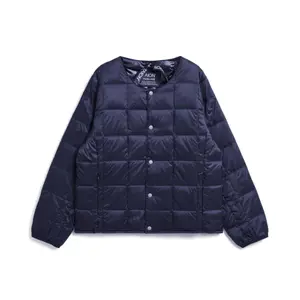 taion-y104-navy-doudoune-interieure-boutonnee-basique-a-col-rond-enfant-taion-navy