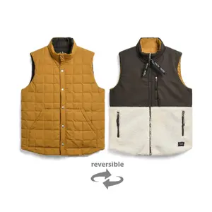 Doudoune sans manches en duvet réversible de montagne Taion image-0