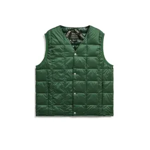 Children's v-neck basic button-down inner jacket Taion image-0