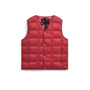 Children's v-neck basic button-down inner jacket Taion image-0