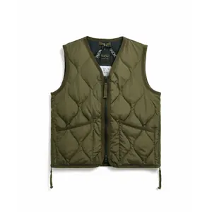 Children'sSleeveless military v-neck zipped jacket Taion image-0