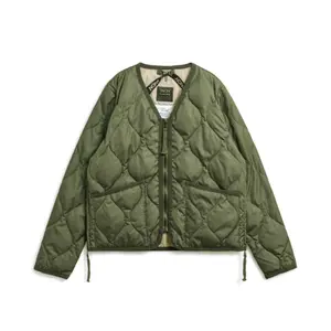 Children's v-neck zipped military jacket Taion image-0